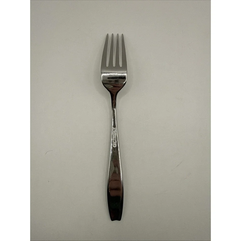 Gorham Tulip Pattern Frosted Dinner Fork‎ Satin Glossy Stainless Single Replace